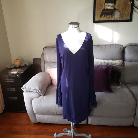 Forever 21: Dress Short Le Navy- NWT - Picture 2 of 8